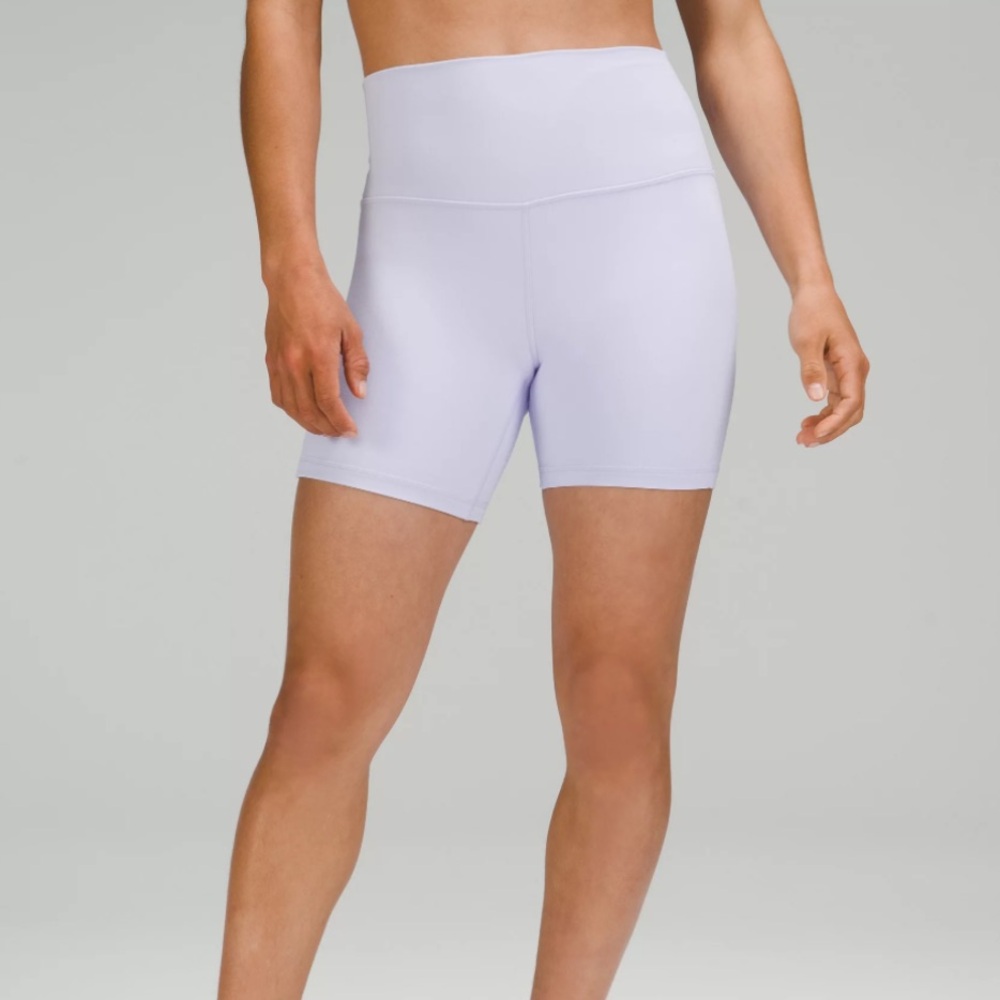 Lululemon Align 6” High Rise Short, 12, Pastel Blue ✨